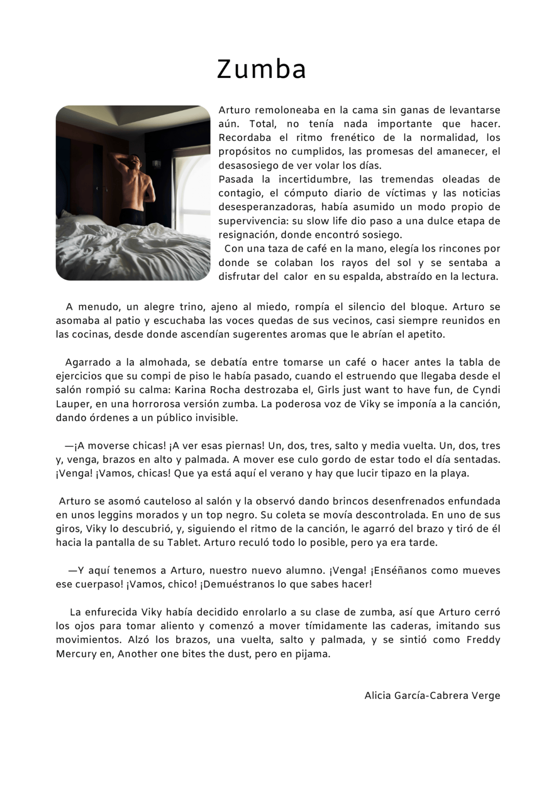 Taller de escritura creativa, teatro, y pintura