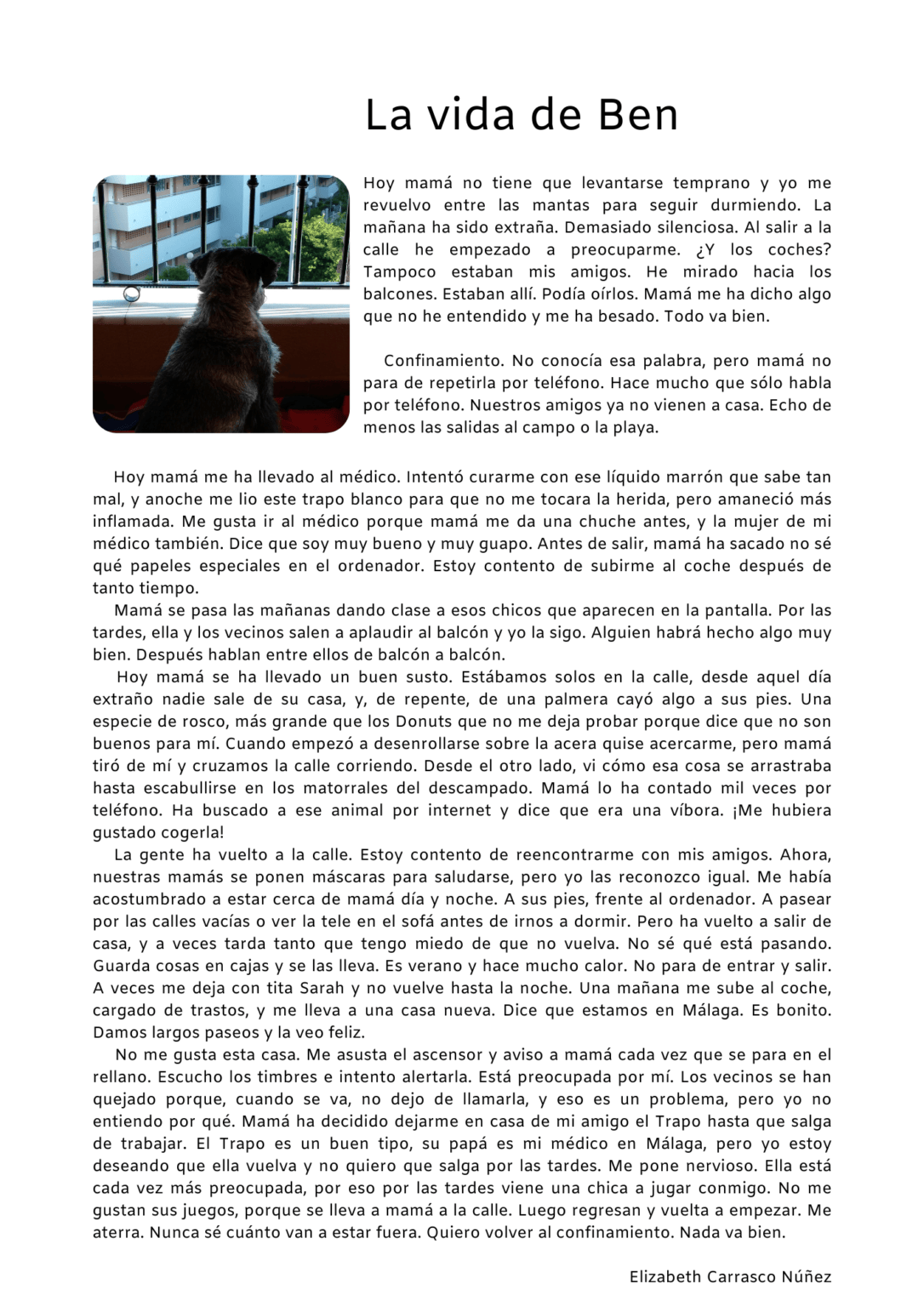Taller de escritura creativa, teatro, y pintura