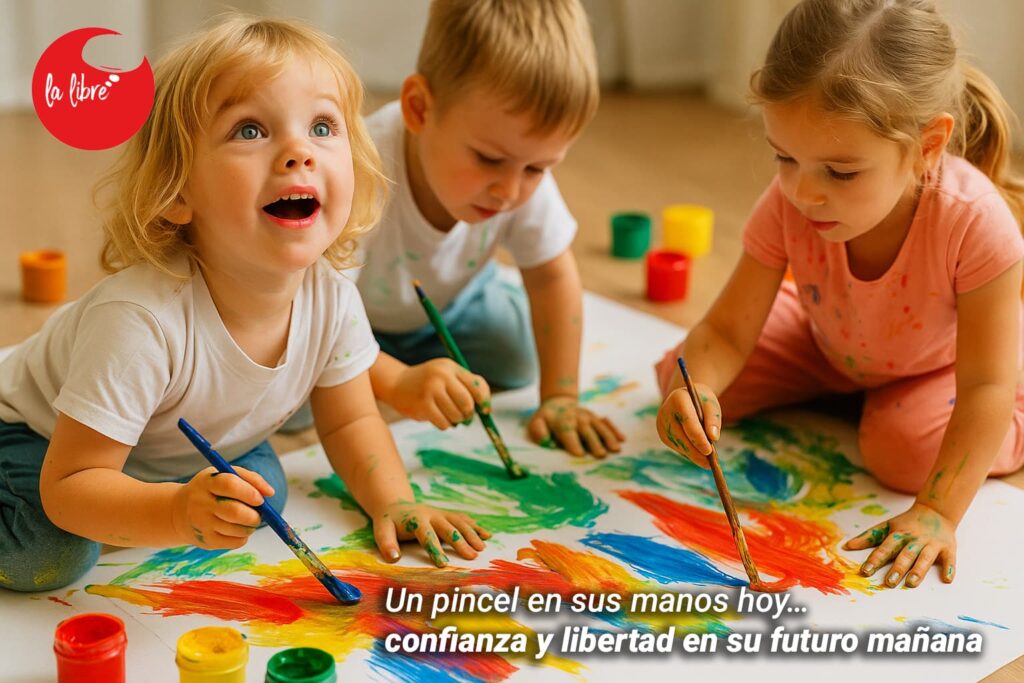 beneficios de pintar para los niños